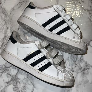 Adidas Toddler Superstar Sneakers Size 10k